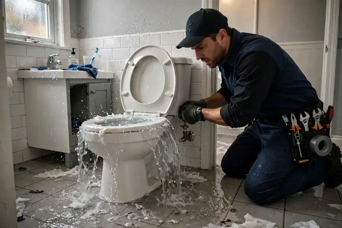 Illustrative image for emergency overflow response